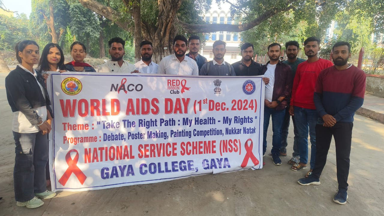 World Aids Day at GCG, Gaya - 2024